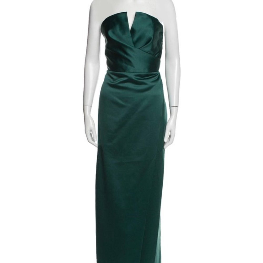 Strapless Gown Green